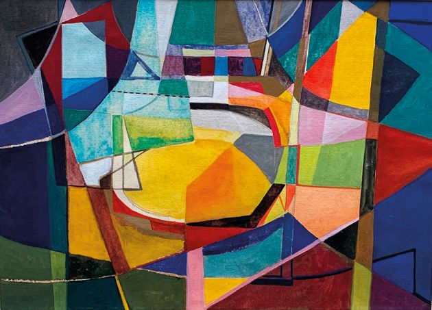 Erich Franke | Circus | 1937 | Gouache | 29 x 41,5 cm