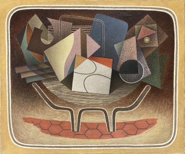 Hans Thiemann | Der Gabentisch | 1944 | Öl auf Leinwand